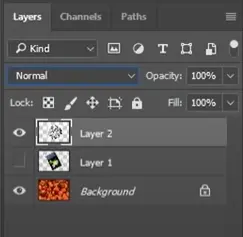 Layer based editing in adobe photoshop